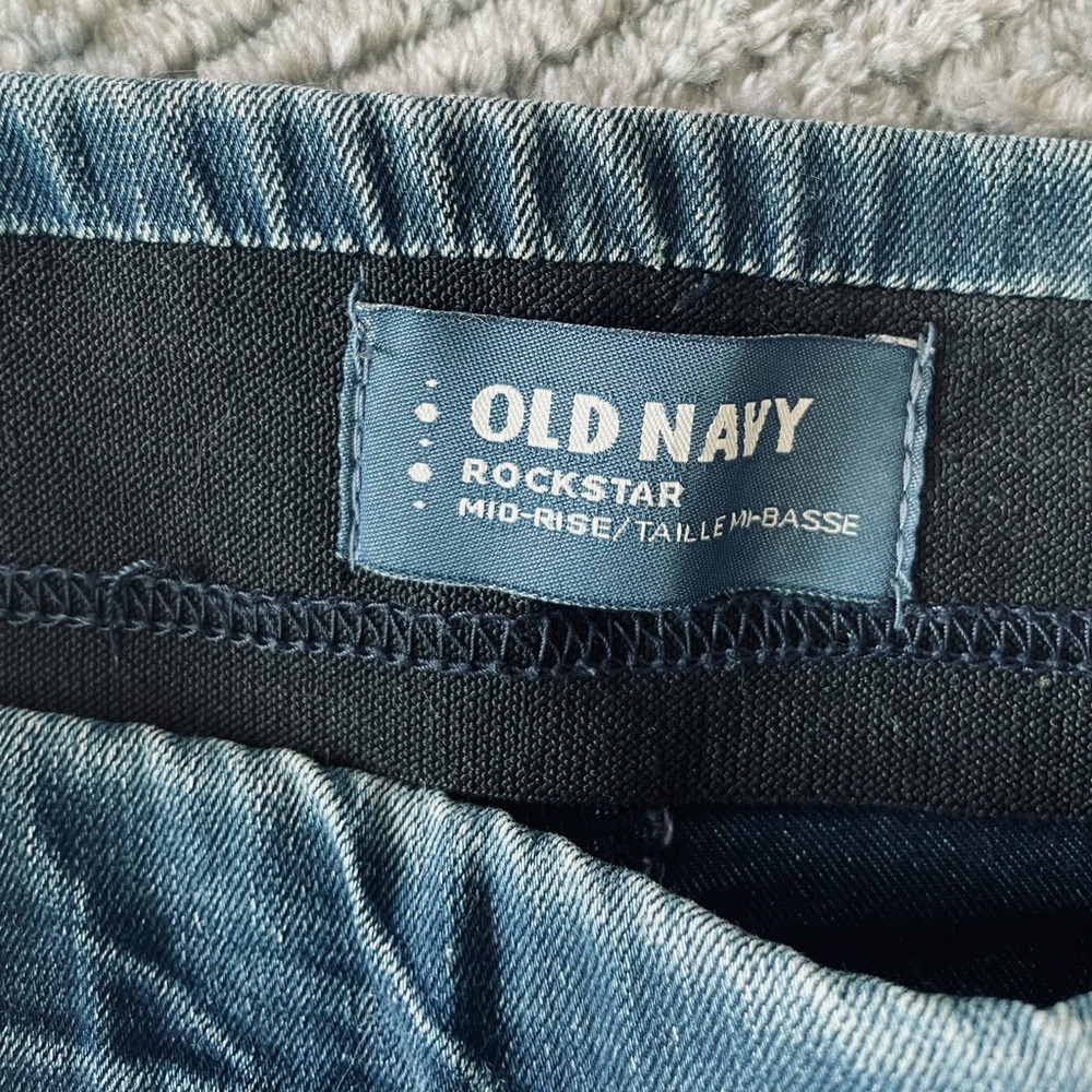 Old navy Rockstar super skinny jeggings sz. 10 - Picture 4 of 4